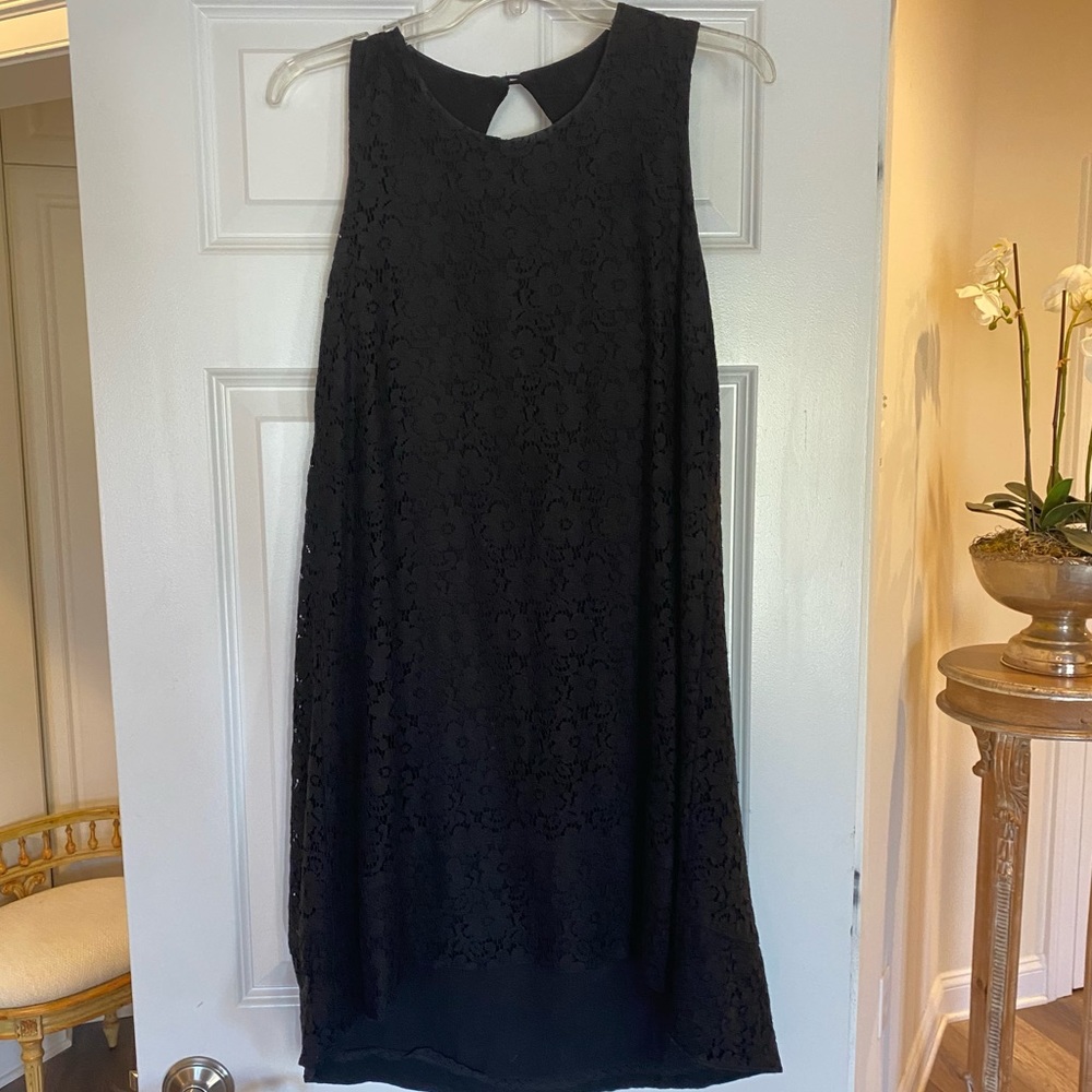 Uncle Frank Black Lace Dress